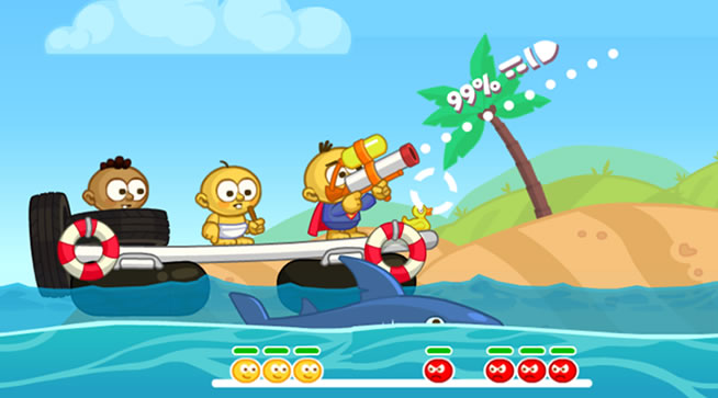 Raft Wars Level 1 Free Online Game