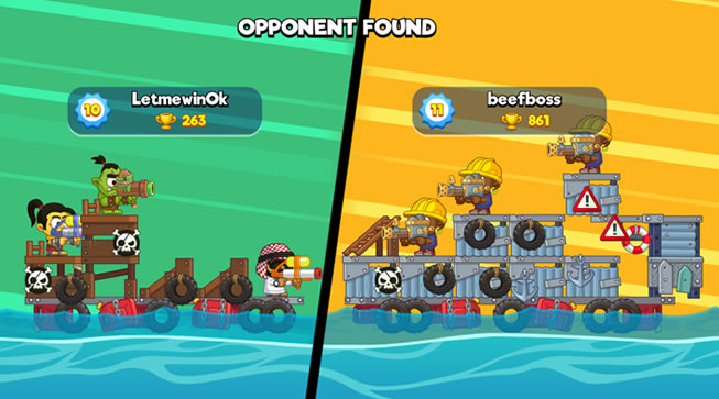 Raft Wars Level 1 Free Online Game